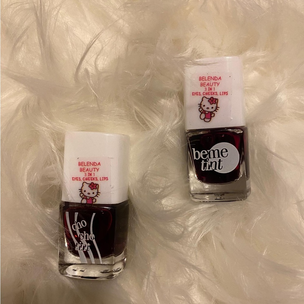 3 in one lip tint, eye shadow and blush